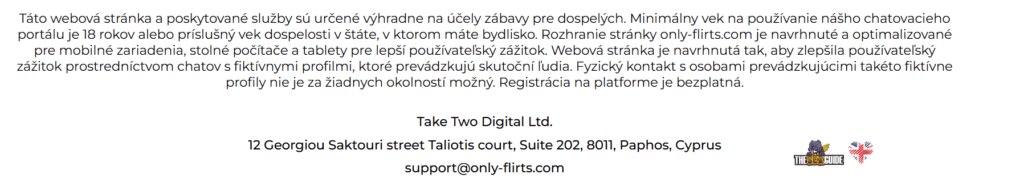 Recenzia Only-flirts.com: Naleštená pasca na peniaze s fiktívnymi profilmi Ak si tento text pozorne prečítaš, zistíš, že priznávajú, že existujú falošné profily, s ktorými sa ani nemôžeš stretnúť!