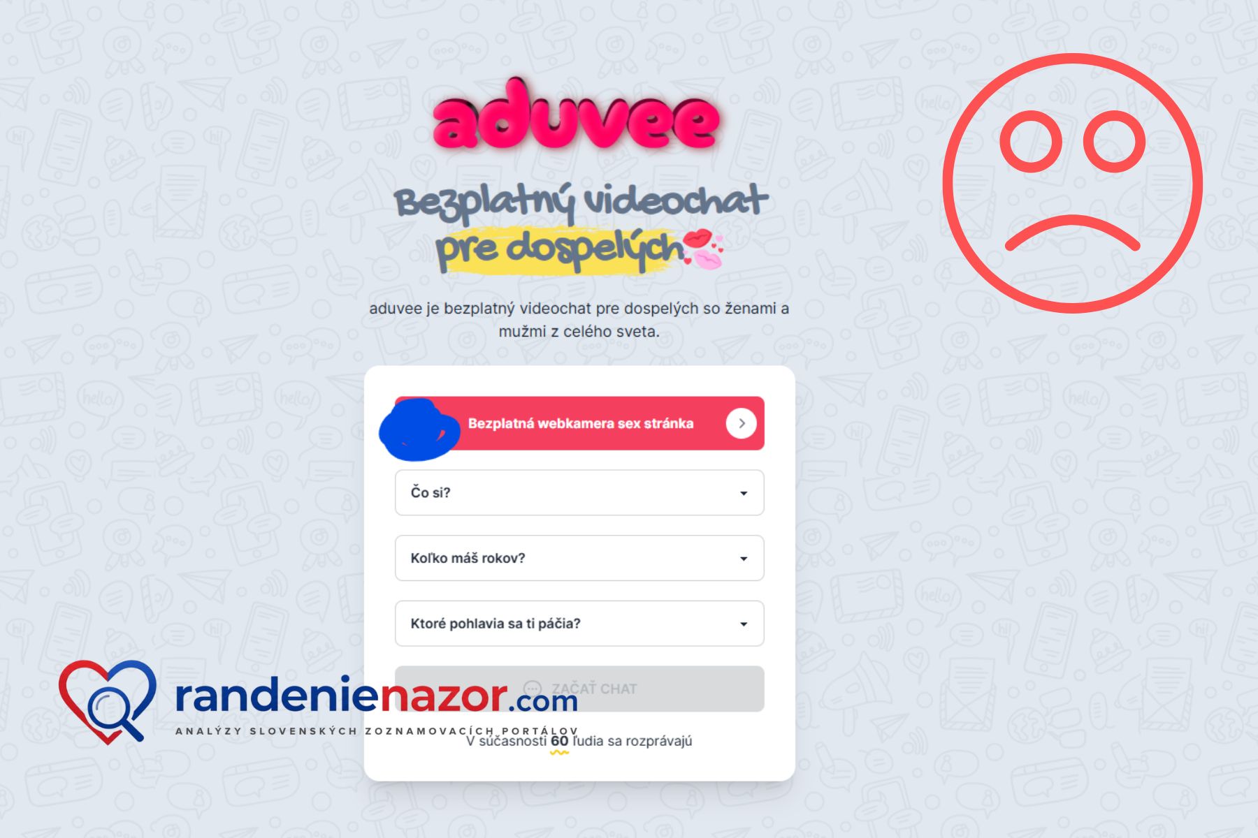 Aduvee: Bezplatný videochat pre dospelých alebo len ďalší drzý odrb z rovnakej siete klonov? aduvee podvod